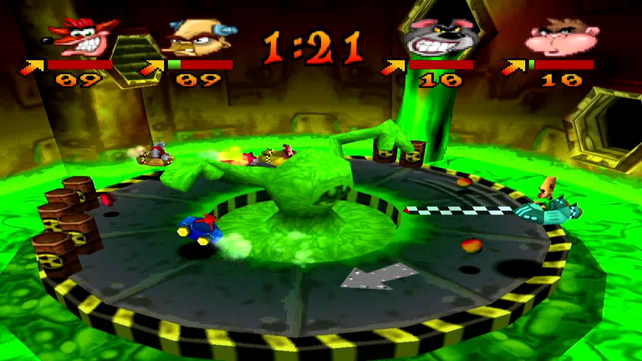Crash Bash - Toxic Dash Trophy