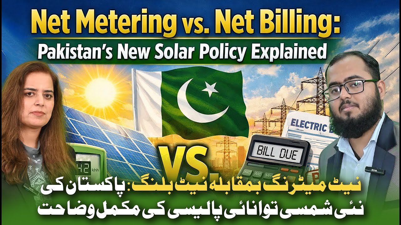 Net Metering vs. Net Billing: Pakistan&rsquo;s New Solar Policy Explained