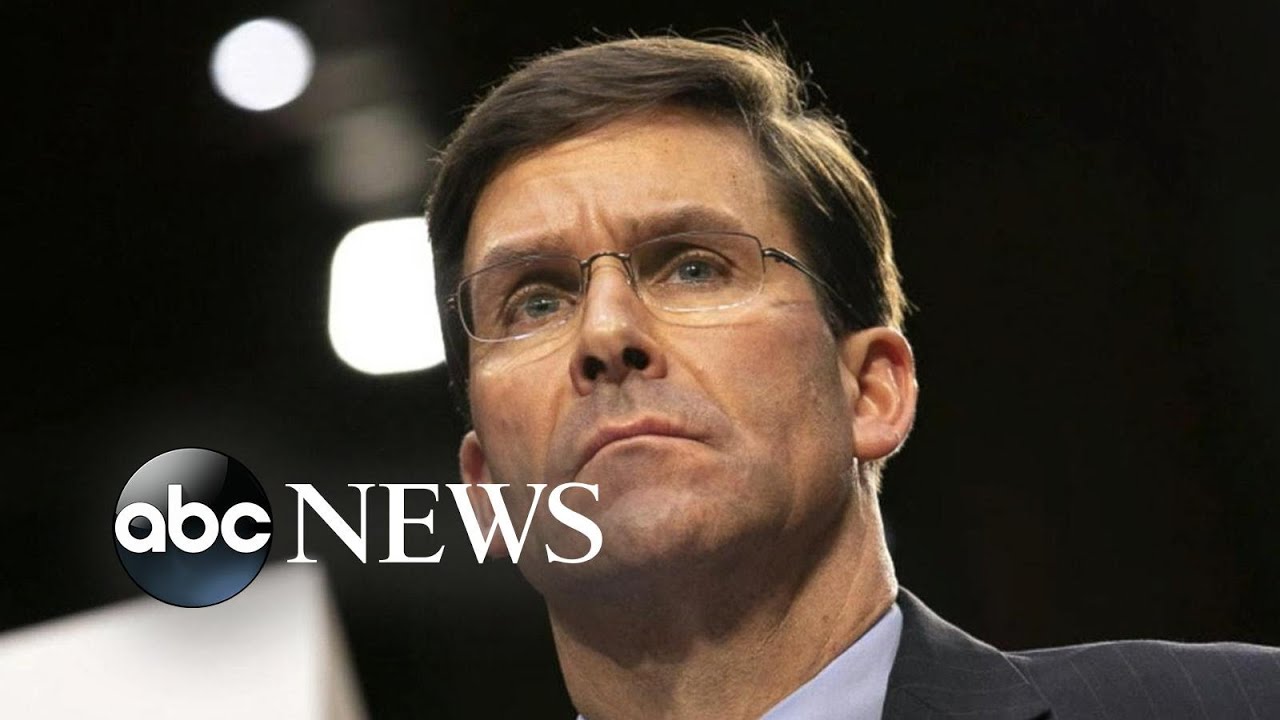 President Trump fires Defense Secretary Mark Esper