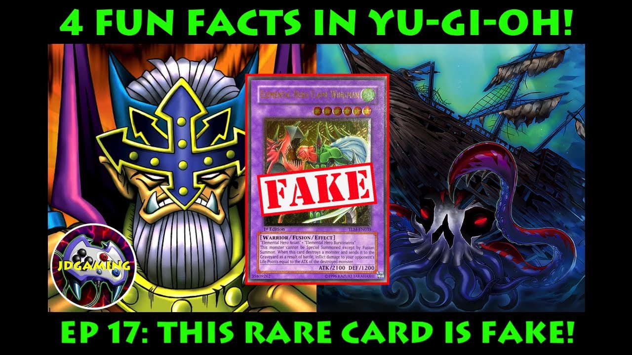 Your ULTIMATE RARE Elemental Hero Flame Wingman is Likely FAKE | 4 Fun Facts in Yu-Gi-Oh! Episode 17