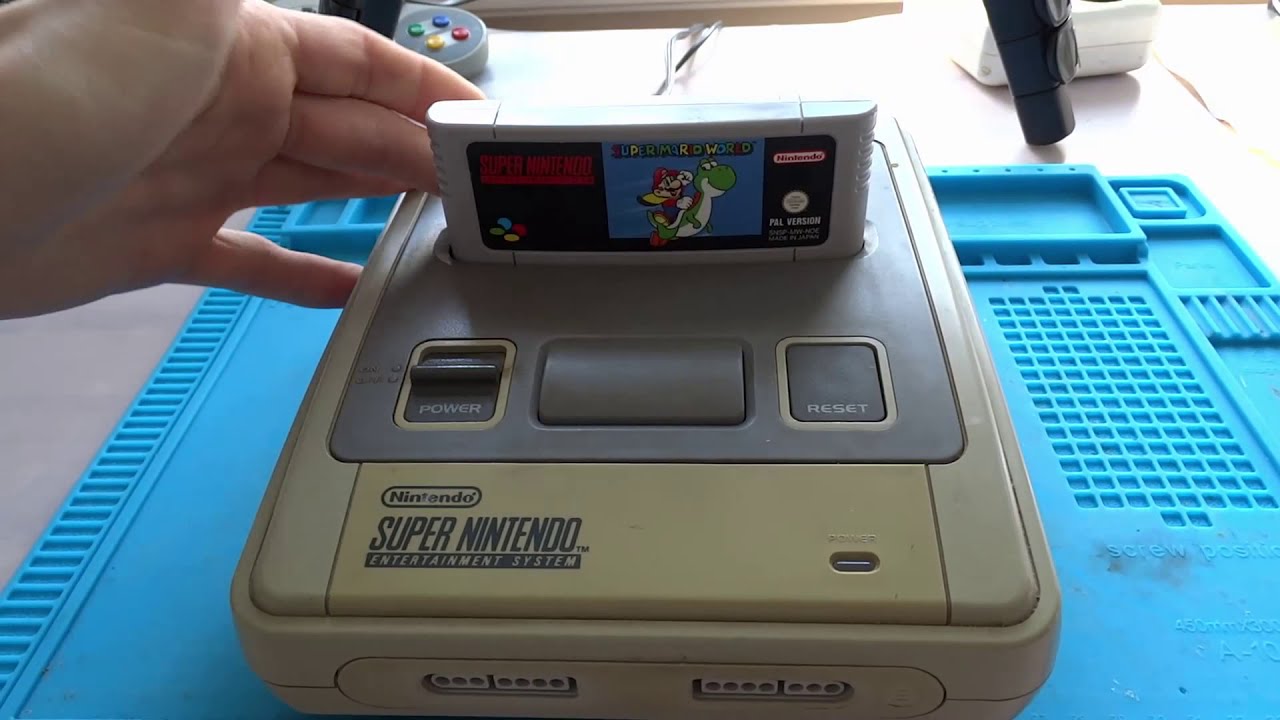 SNES Cardridge-Slot Reinigen