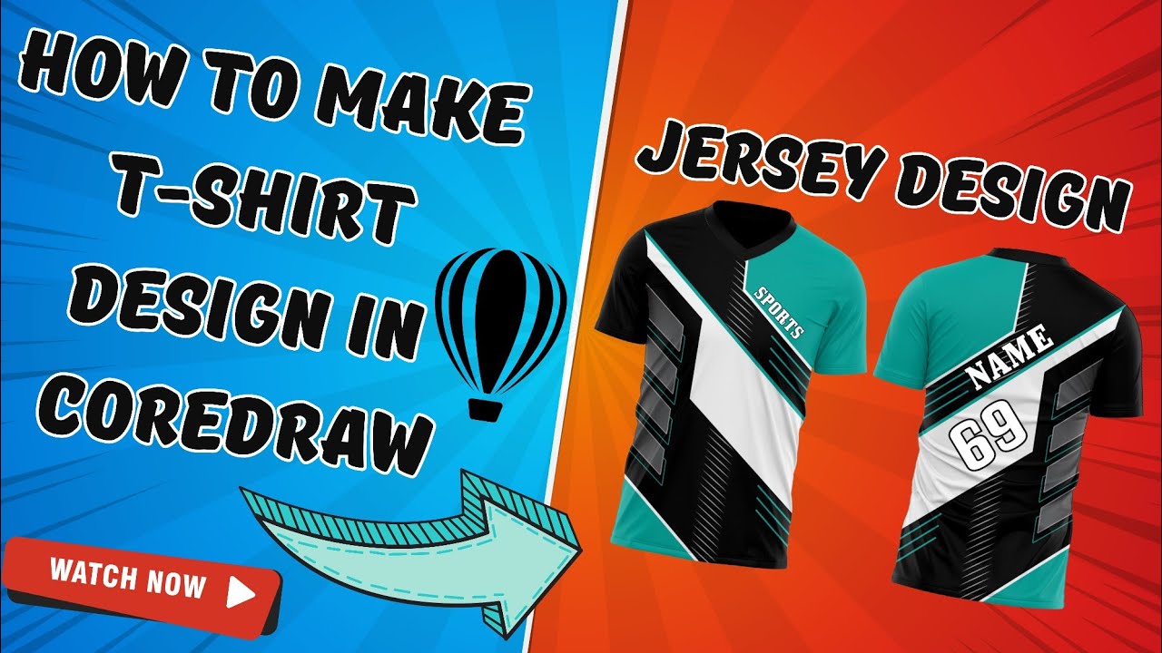 Making Sublimation Jersey Design Using Coreldraw