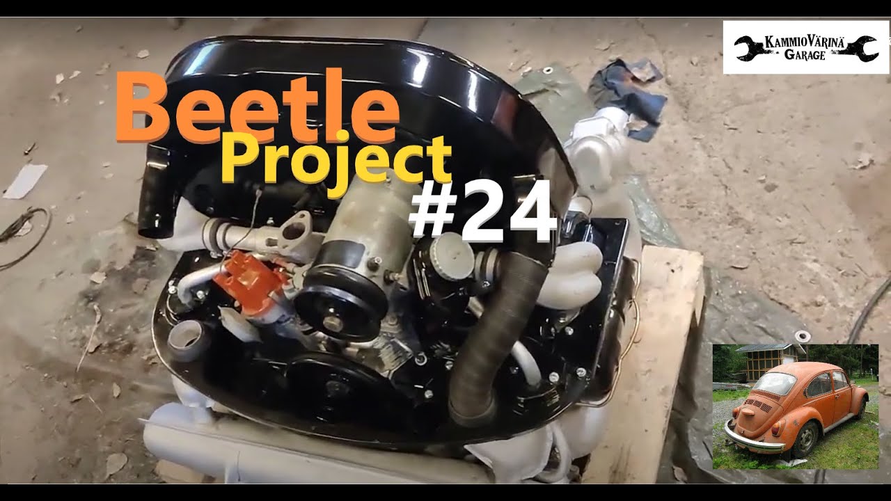 Kupla Projekti#24 - Moottori valmis | Beetle Project#24 - Engine is ready