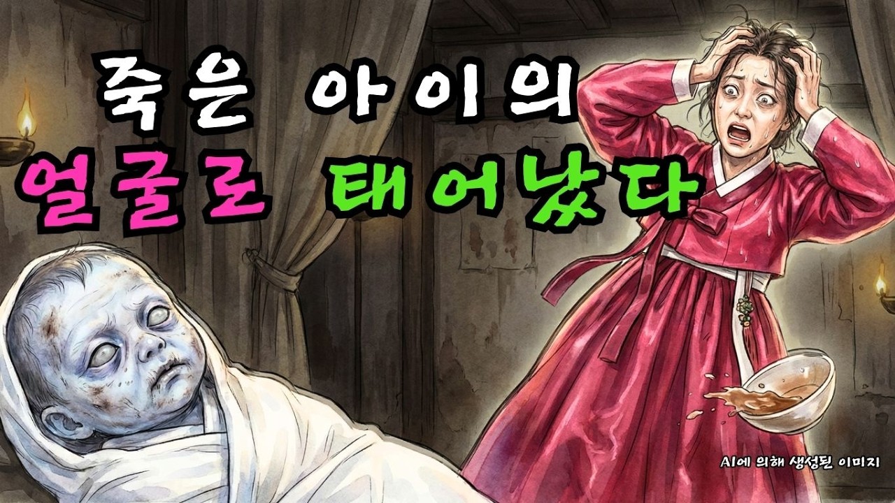 전처 자식을 생매장한 계모, 태어난 친자식이 죽은 아이의 얼굴을 하고 나타난 끔찍한 업보 | 야담 | 민담  |  조선시대