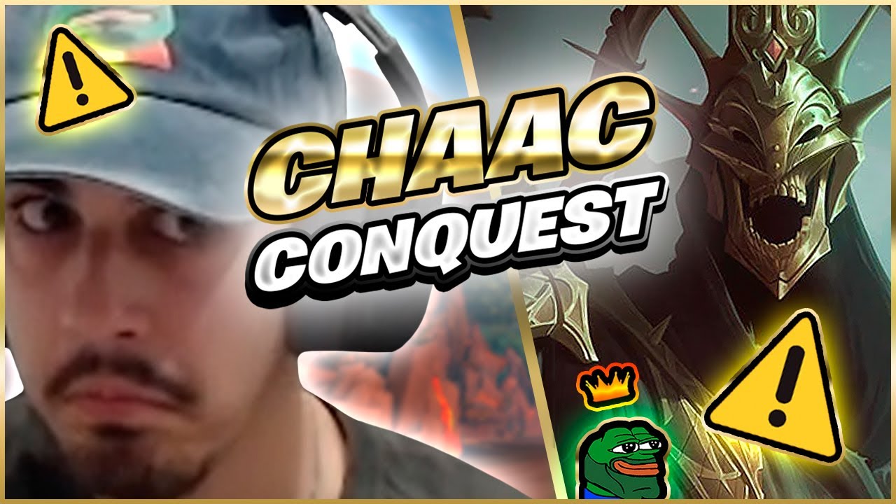 CHAAC, JUGANDO LITERALMENTE SOLO... | Julio | Smite Ranked Conquest 💚