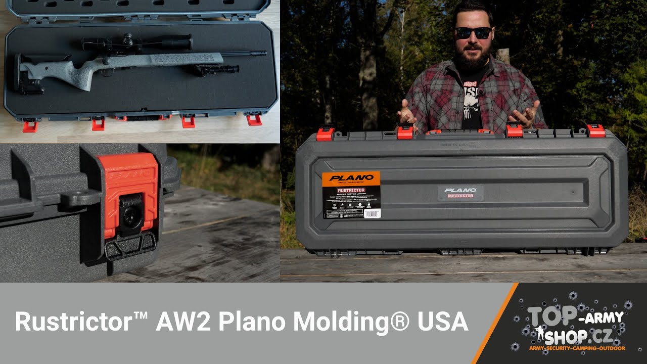 Kufr na zbraň Rustrictor™ AW2 Plano Molding® USA - Vše v bezpečí! Rigad