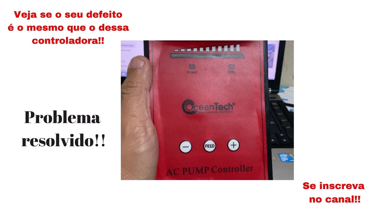 Como consertar o controlador da bomba Ocean Tech AC - Veja se é o mesmo defeito que o seu -Resolvido