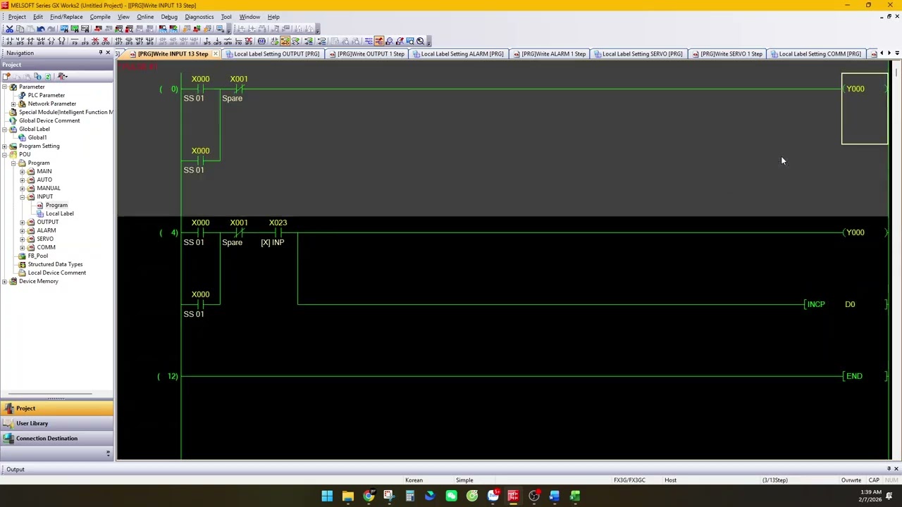 Ebook PLC FX 11 - Comment Contact, Coil, Instruction