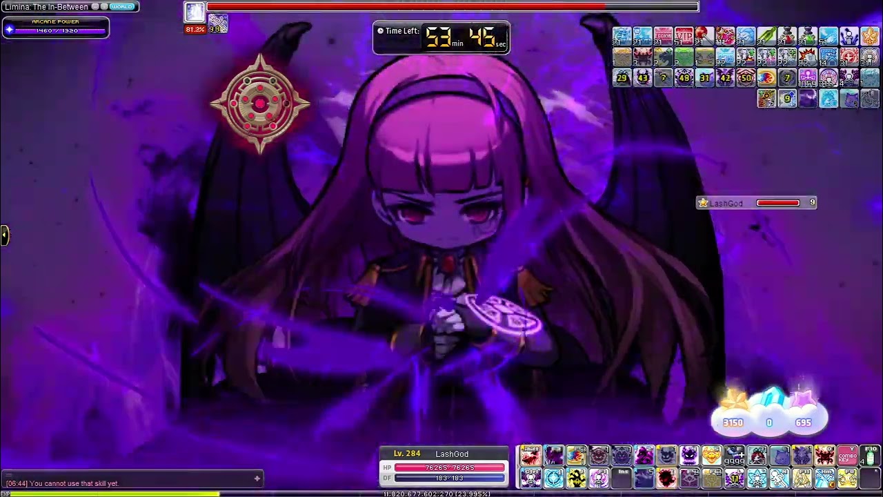 [GMS Heroic Hyperion] Demon Slayer Black Mage Solo Speedrun (14:43)