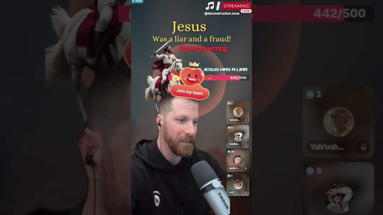 Christian throws TANTRUM over the words in his own book.