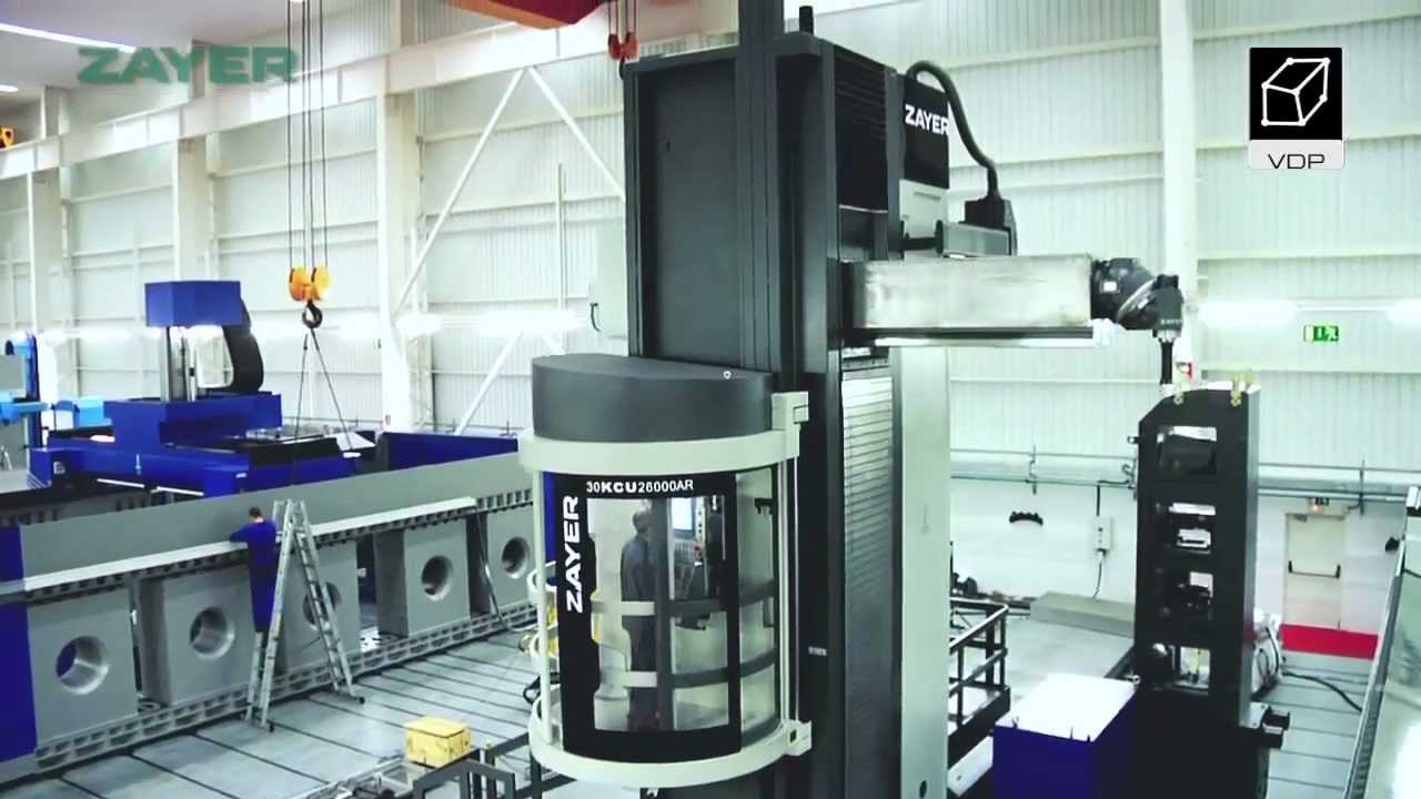 FRESADORA / MANDRILHADORA ZAYER 30 KCU Coluna Móvel - Floor Type.