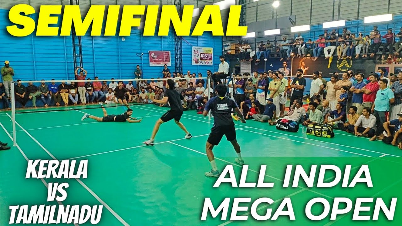 SHYAM PRASAD/KAMAL VS ARJUN/VIMAL - AMIGOS ALL INDIA MEGA OPEN BADMINTON TOURNAMENT SEMI 2024