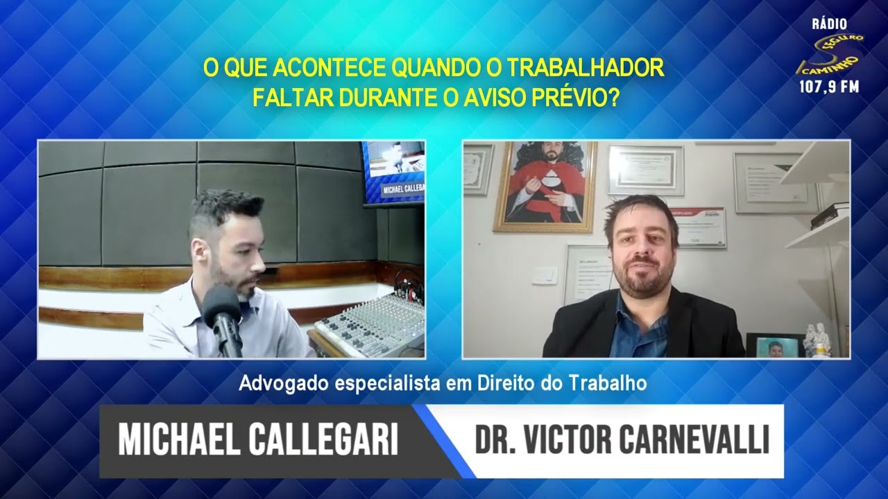 O EMPREGADO QUE FALTAR DURANTE O AVISO PR&Eacute;VIO