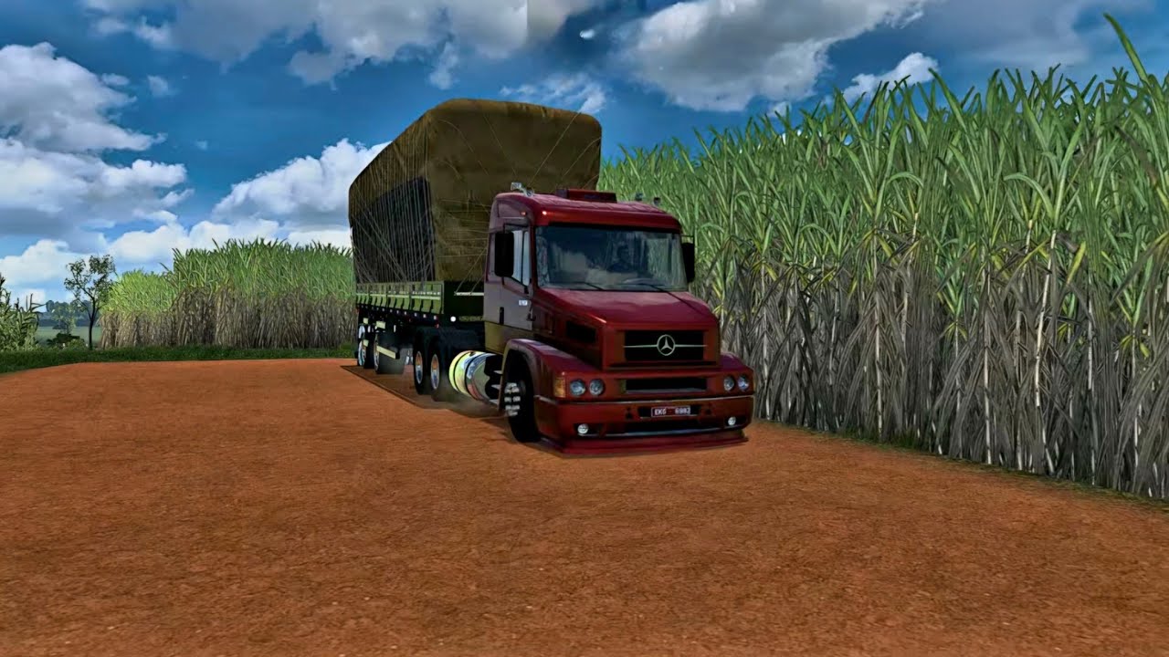 1938 BICUDO NO PUXE DA 2 EIXOS CARGA ALTA RODANDO NO MAPA ELDORADO PRO Euro Truck Simulator 2