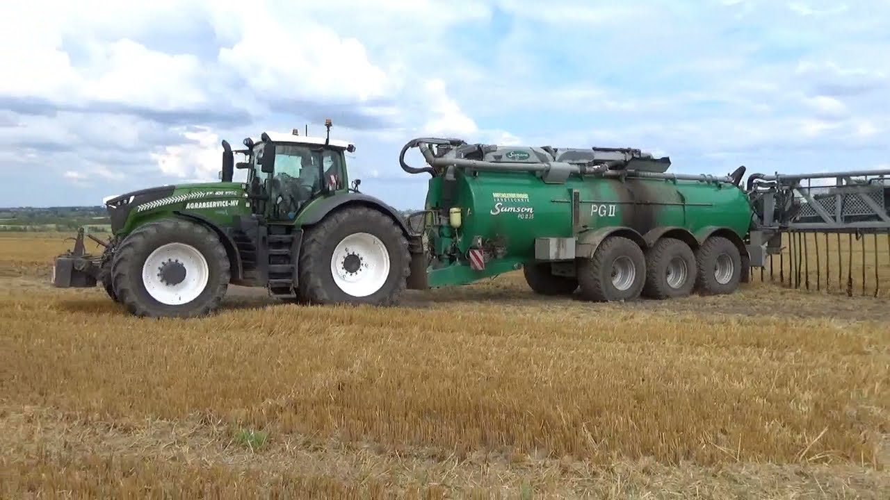 Agrarservice MV | Gülle Ausbringung | Fendt 1050 | Samson PG II 35