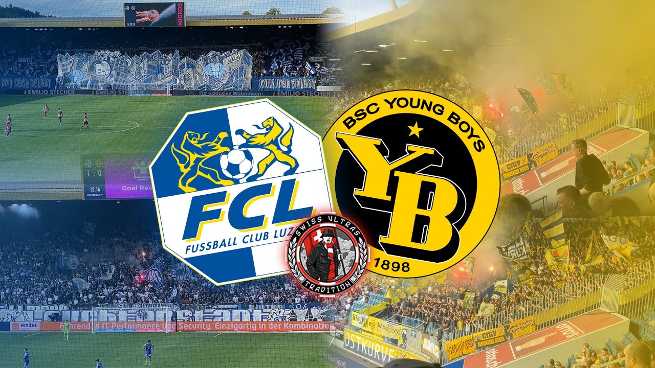 FC Luzern 1:2 BSC Young Boys | 14.09.2025 | Choreo, Pyro, Fanchants | Swiss.Ultras.Tradition