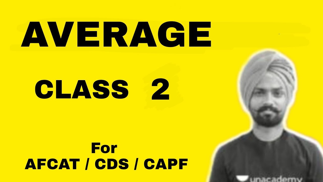 Average Class 2 for CDS AFCAT By Sandeep Brar