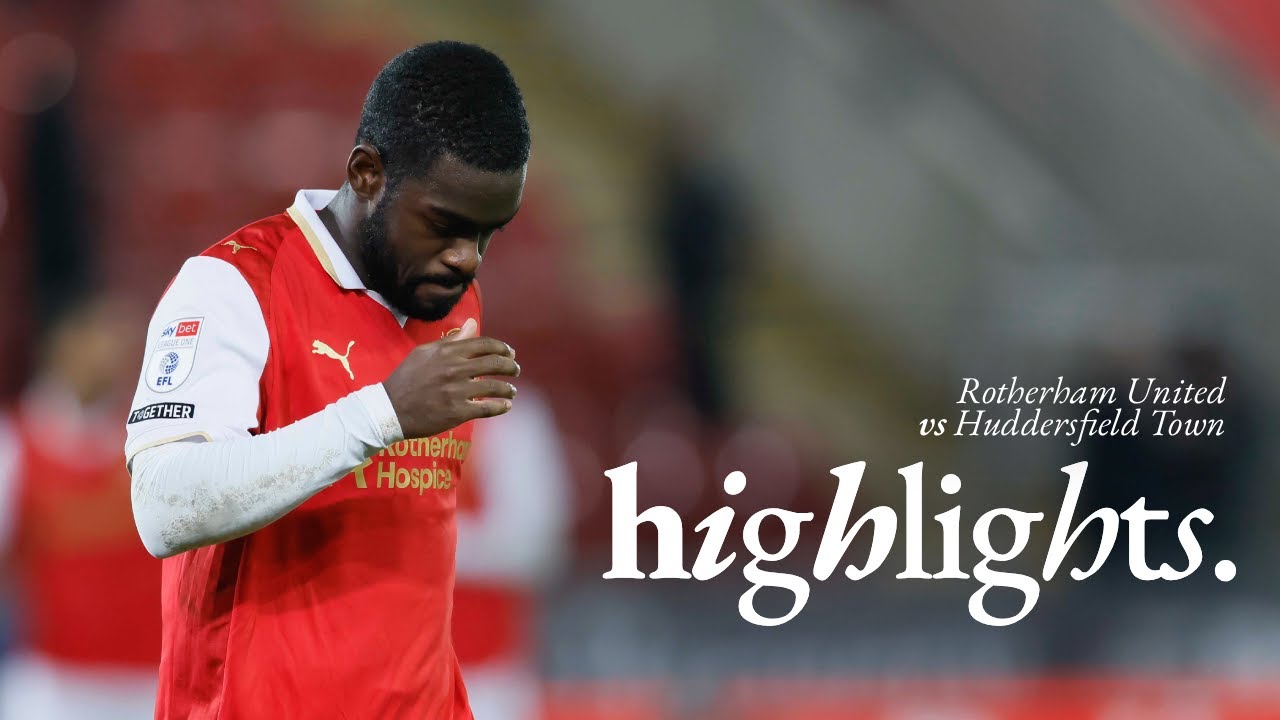 Rotherham United 1 v 3 Huddersfield Town | Highlights