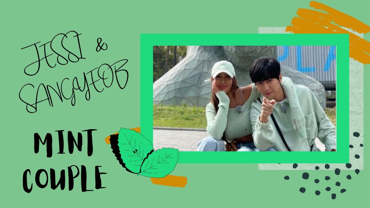 #Jessi & #Sangyeob and their mint outfit ◡̈ | Sixth Sense Episode 9 (S3)