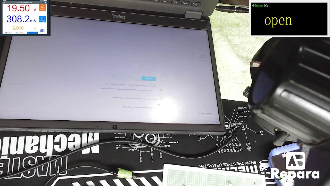 Reparando DELL LATITUDE 3410 ..........no enciende!