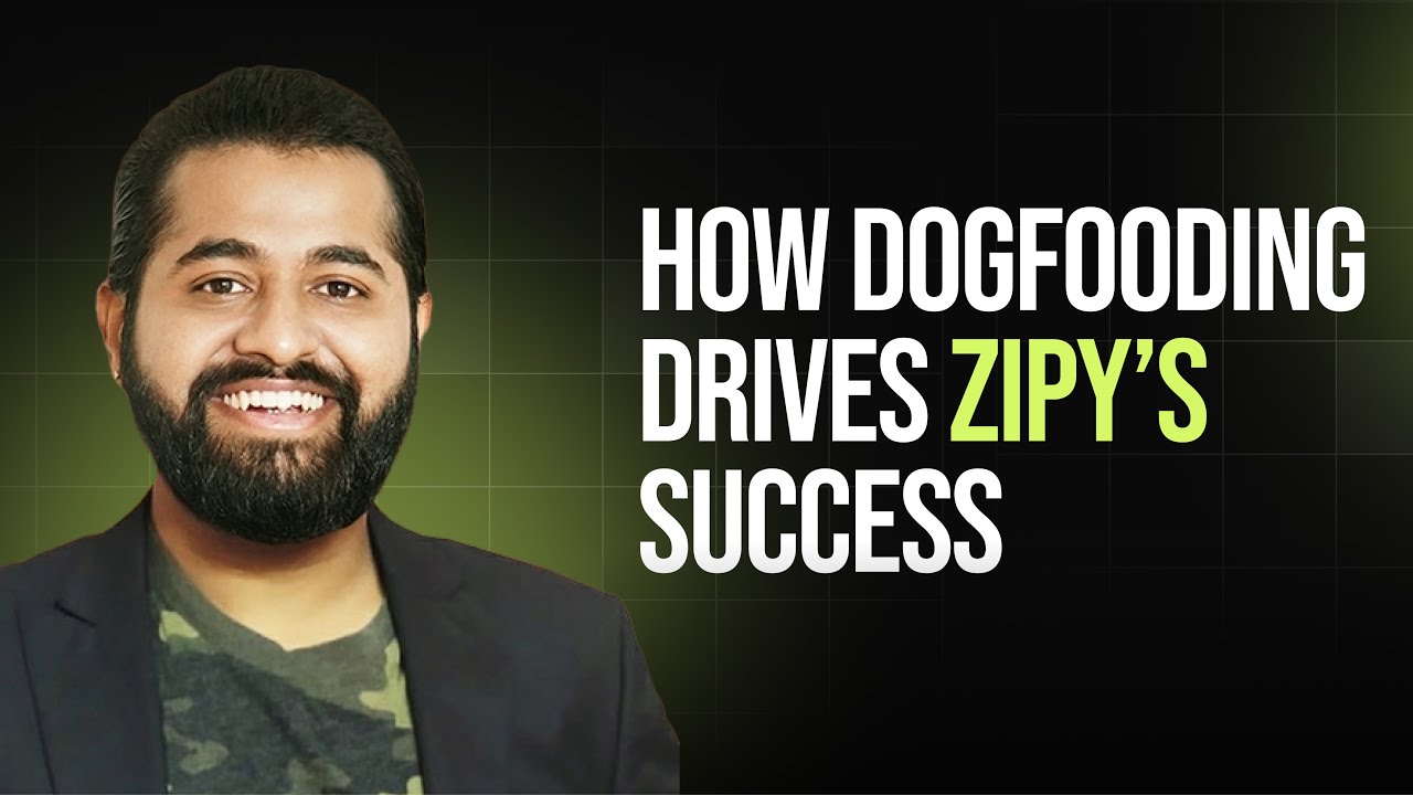 Why 'Dogfooding' Your Product is a Game-Changer for Startups | Zipy&rsquo;s Secret to Success