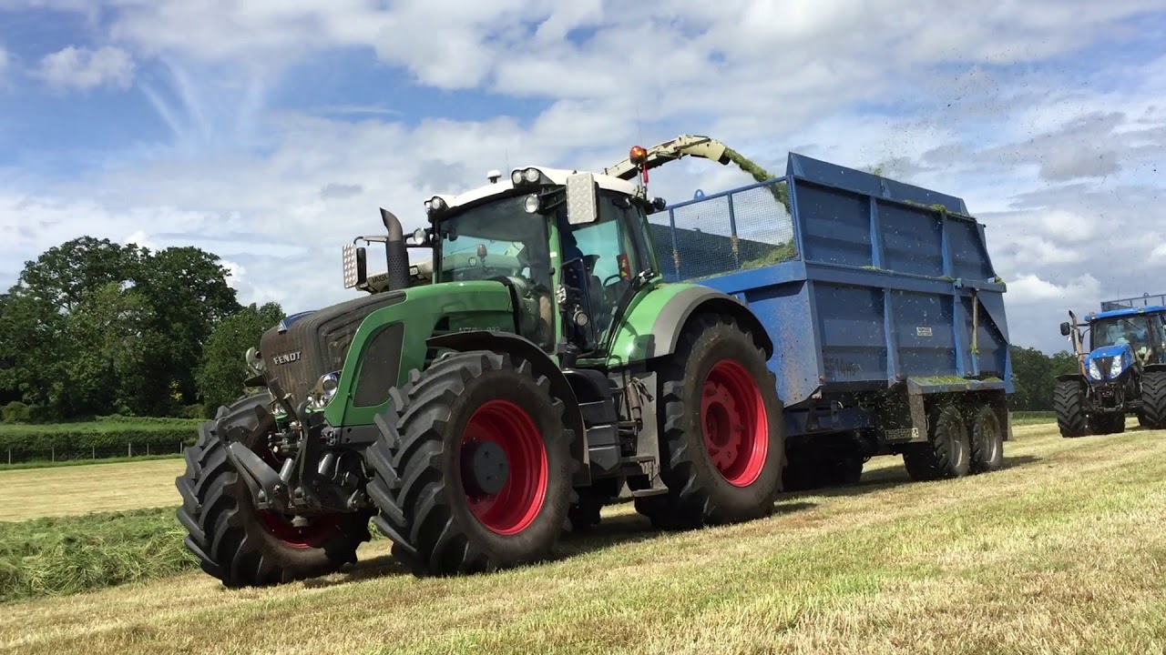 Grass silage 2019 at Welch's Farm