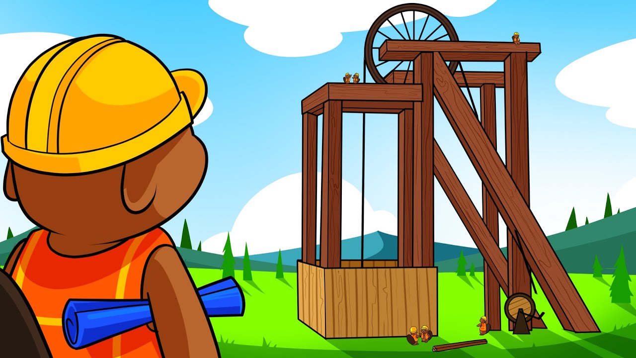 I built a HUGE mining rig in Timberborn!