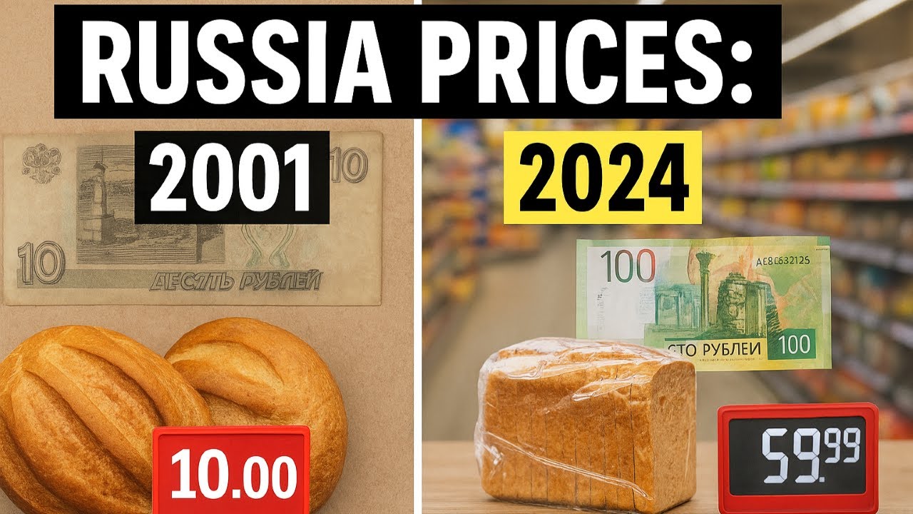 How Money and Prices Have Changed in Russia Over 24 Years