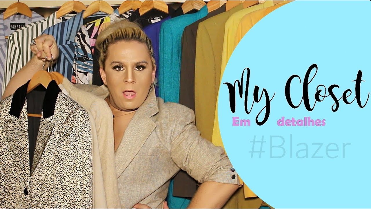 RODRIGO SHOW My  Closet em Detalhes  (Blazer)