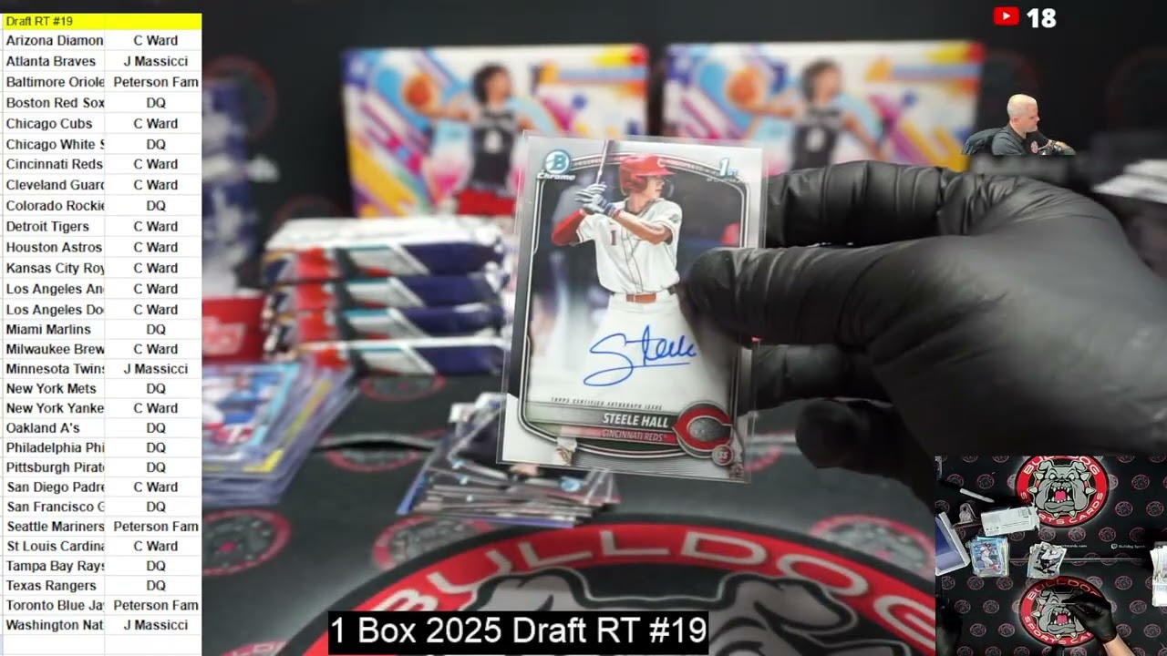 1 Box 2025 Bowman Draft RT #19