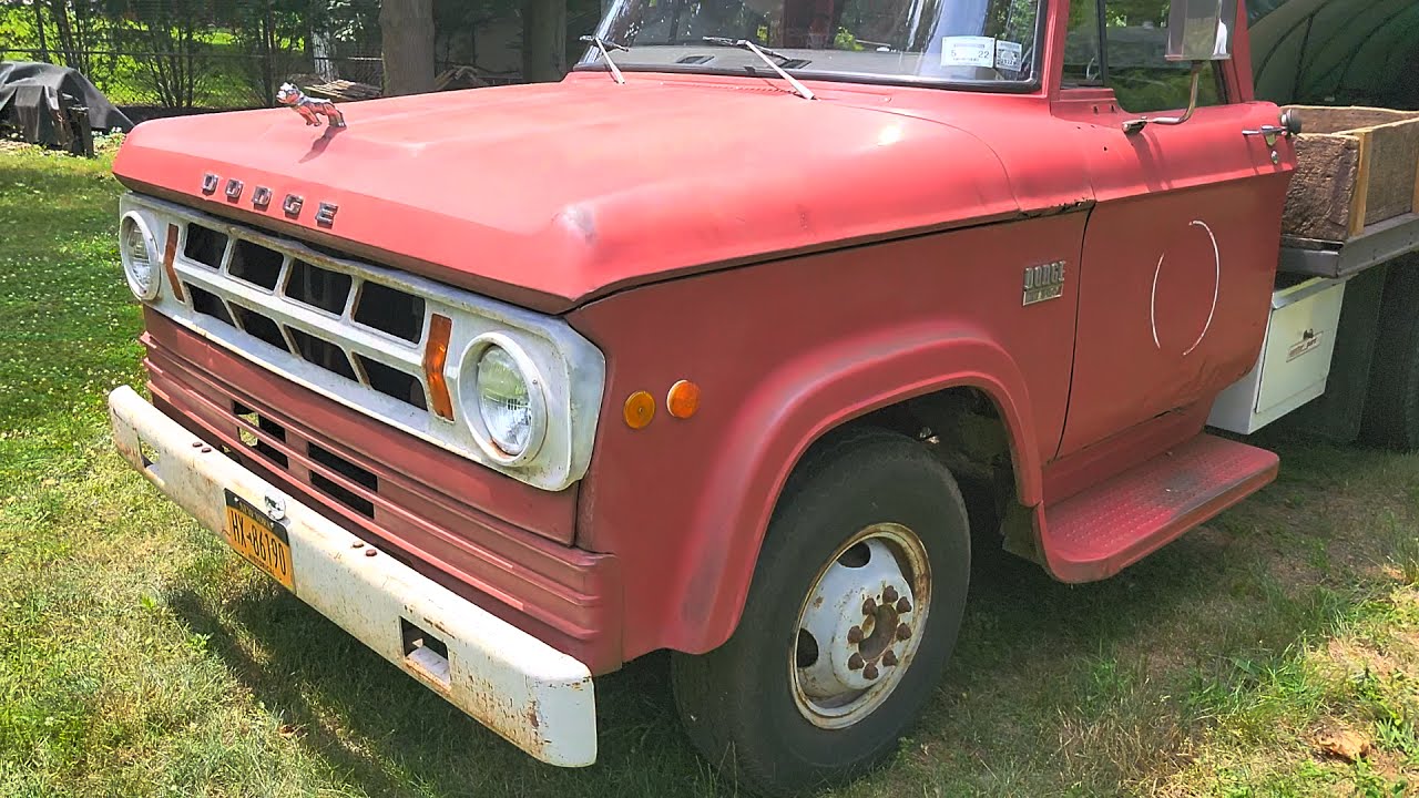 1969 Dodge D300 Rack Body Truck For Sale