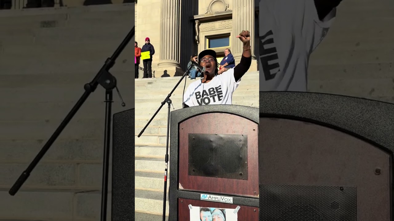 BABE VOTE Student's Speech at Idaho Protest - 1-11-26