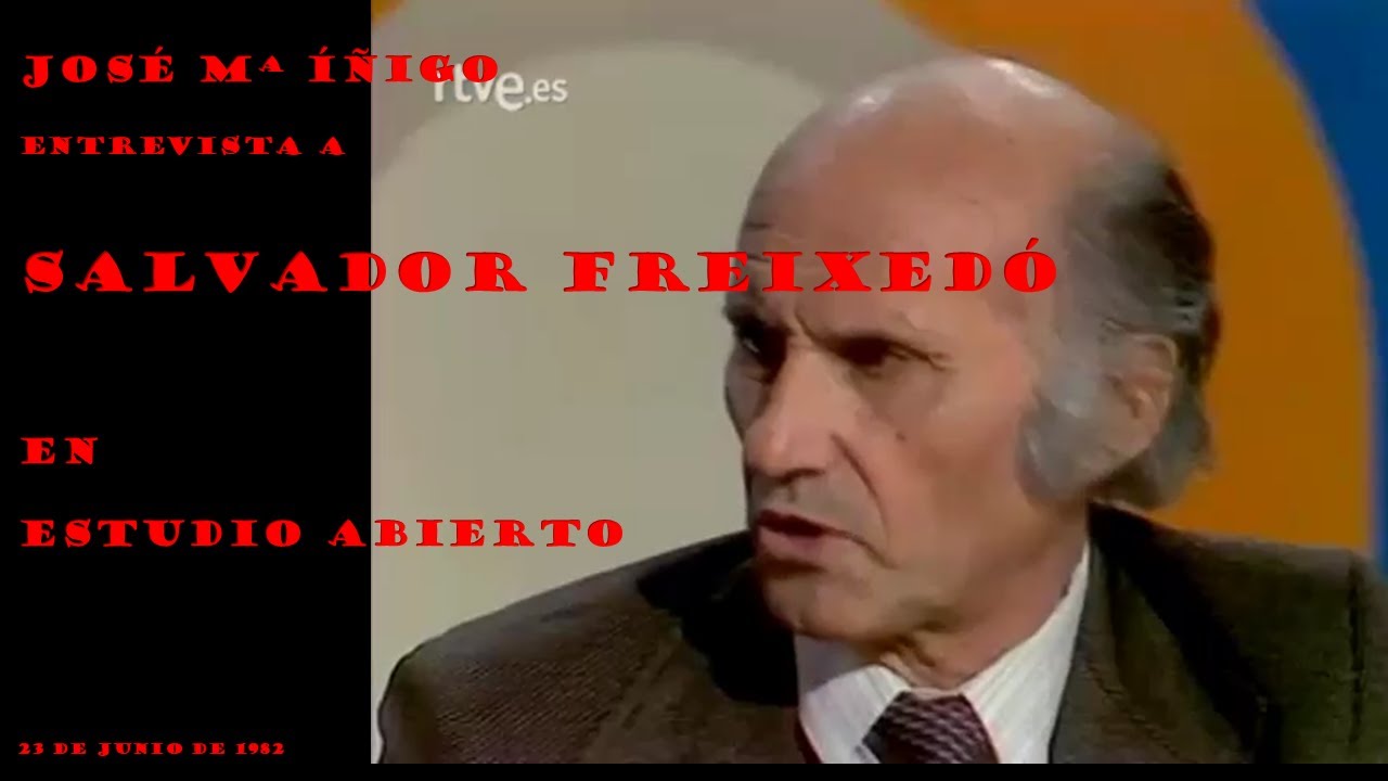 1982 0623 José Mª Iñigo entrevista a Salvador Freixedó