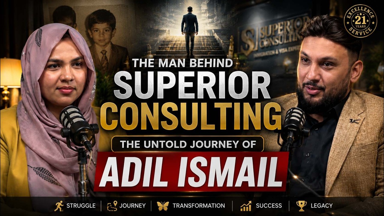 🎙️ THE UNTOLD LIFE STORY OF ADIL ISMAIL | IMMIGRATION TALK SEASON 2 FINALE | Immigration Expert