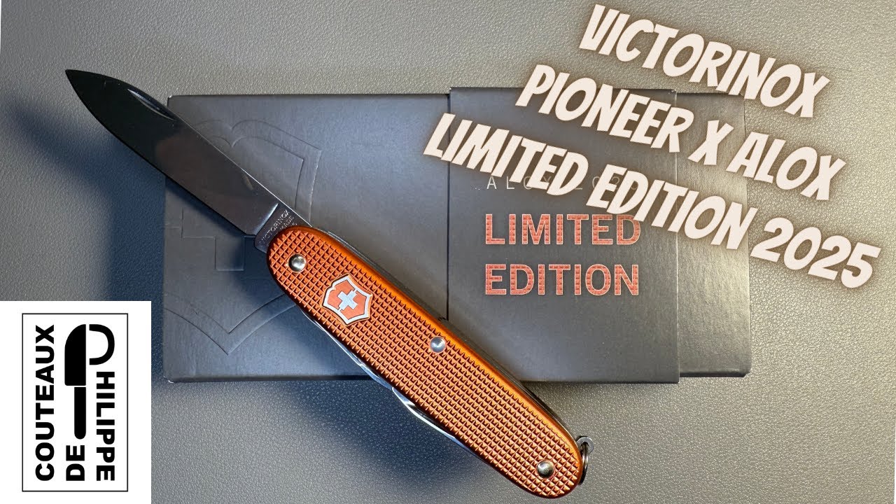 Victorinox Pioneer X alox limited edition 2025, on les veux tous!