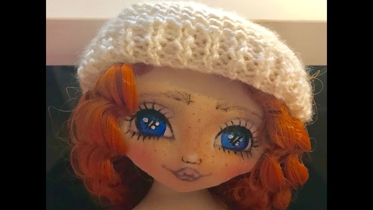 PINTAR CARA MUÑECA DE TELA ( Rebonicas) PAINTING DOLL FACE