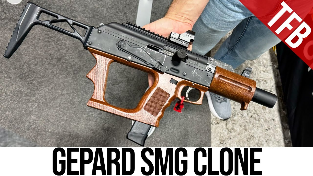 STINC Gepard Clone: Amazing AK-9 SMG Bullpup | SHOT Show 2025