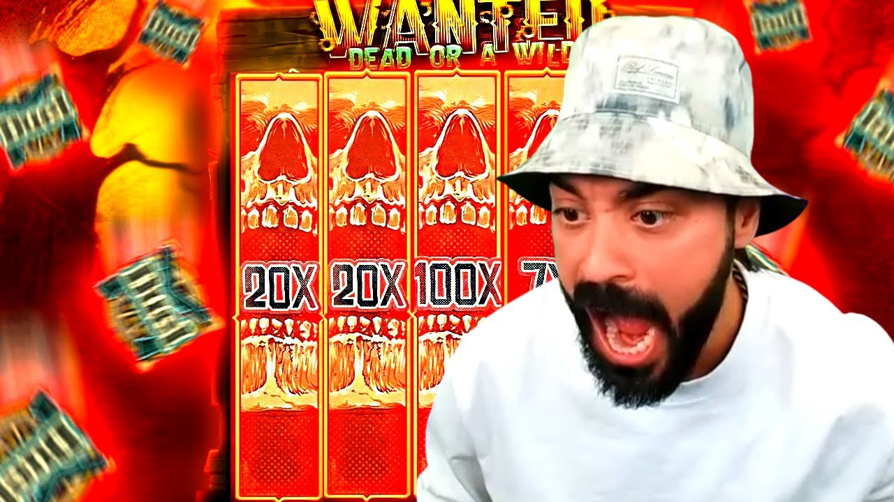 ROSHTEIN MASSIVE BIG WIN ON WANTED DEAD OR A WILD (HACKSAW)