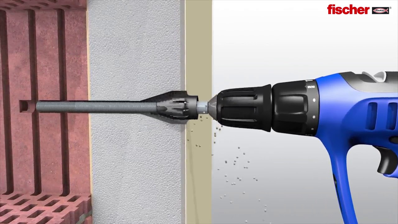 THERMAX 12 : fixation &agrave; RUPTURE DE PONT THERMIQUE - FISCHER (version courte)
