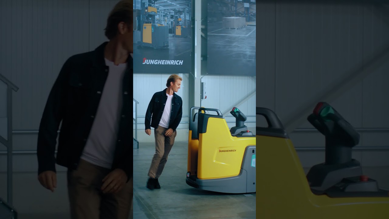 Je hebt geen weegschaal nodig in het magazijn. Tenminste, niet als je Nico Rosberg bent. 😉𓍝