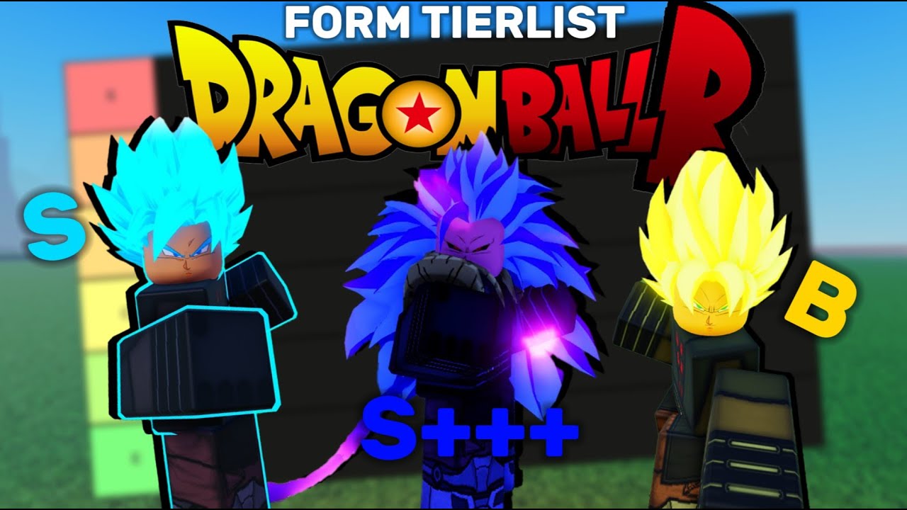 DBR FORMS TIERLIST (Dragon Ball R: Legacy)