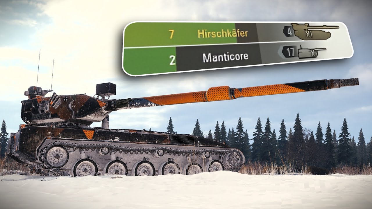 Hirschkäfer: Они Думали, Что Мы Мусор - World of Tanks