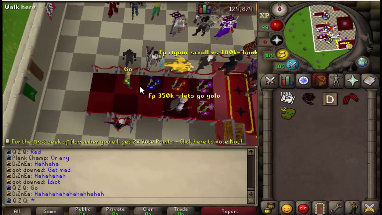 RoatzPk Gambling Bank/Luck please