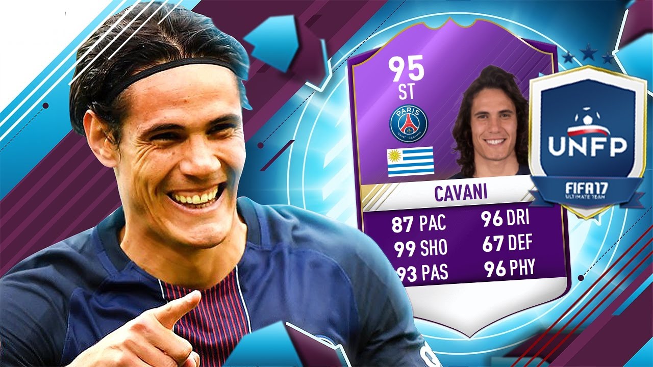 SBC CAVANI 95 UNFP PLAYER OF THE SEASON CAVANI COMPLETED!!