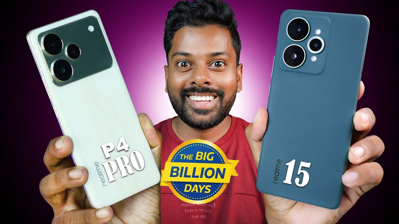 Realme P4 Pro vs Realme 15 Comparison | Which is Best For You This Flipkart Big Billion Days Sale