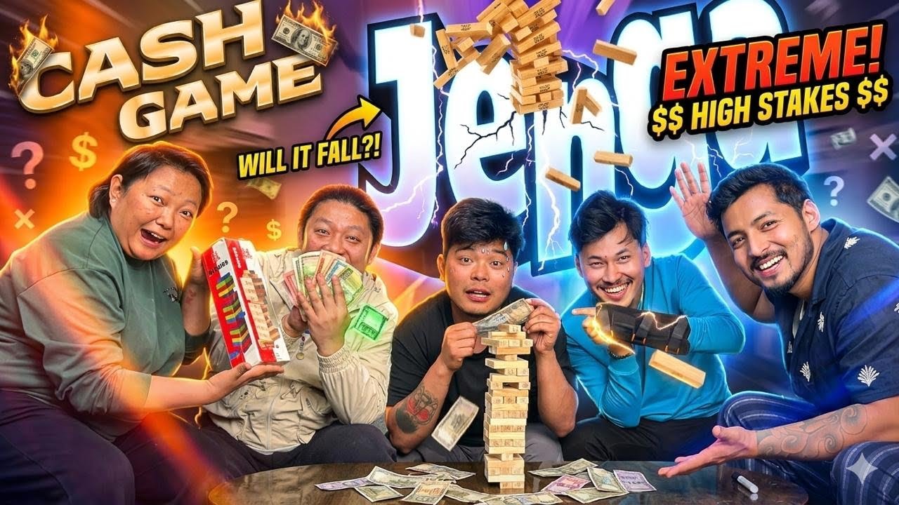 ZENGA CASH GAME WITH MY GANG 