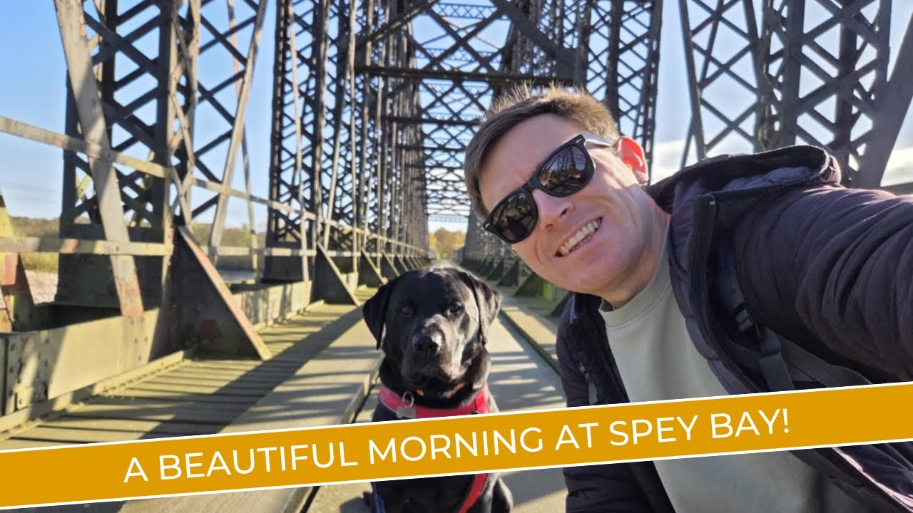 A beautiful morning at Spey Bay!