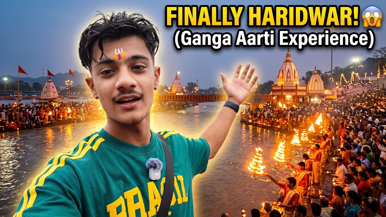 Har Ki Pauri Haridwar Ganga Snan & World Famous Ganga Aarti Full Experience! 🚩🙏