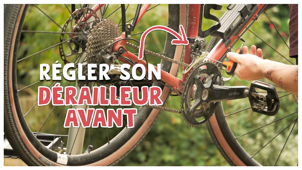Régler FACILEMENT son DÉRAILLEUR AVANT de vélo comme un PRO