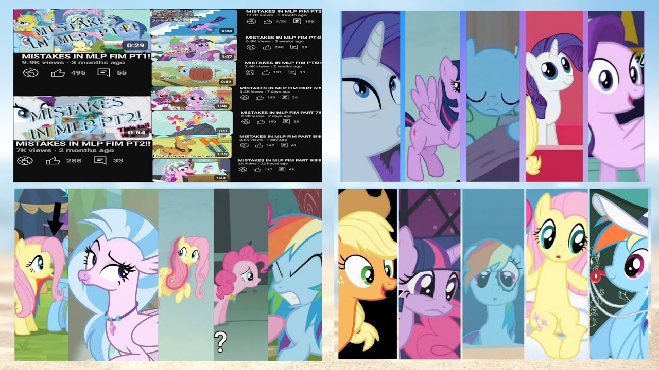 ВСЕ МОИ ВИДЕО ОБ ОШИБКАХ MLP